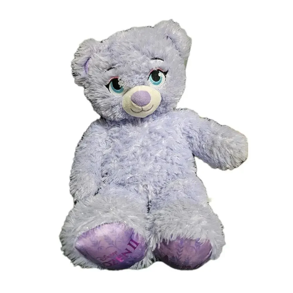 Build A Bear Disney Frozen II‎ Anna Stuffed Purple Sparkle Bear #027929